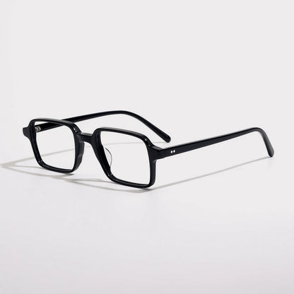 Acetate Tortoise Square Prescription Eyeglasses | Retro Designer Rx Glasses – CINILY UK