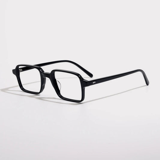 Acetate Tortoise Square Prescription Eyeglasses | Retro Designer Rx Glasses – CINILY UK