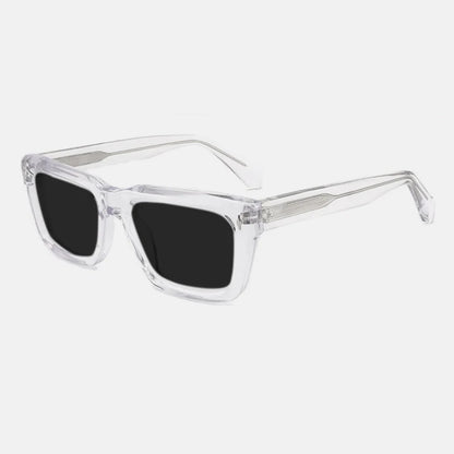 Vintage Thick Acetate Polarised Sunglasses | UV400 | Retro Square additional product view