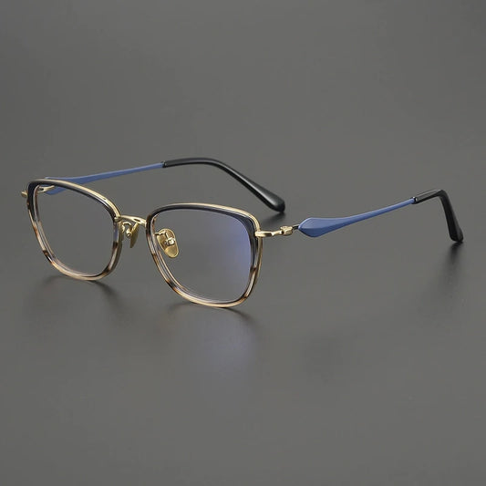 Titanium Cat Eye Prescription Eyeglasses | Ultra-Light Optical Frame for Rx Lenses – CINILY UK