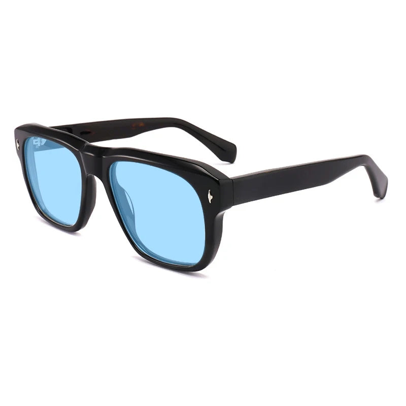 Vintage Polarised Acetate Sunglasses with UV400 Protection in a Larger Fit