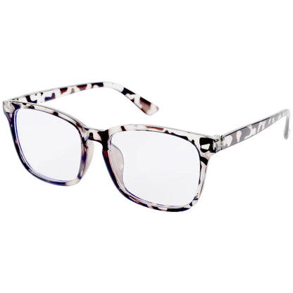 Black Square Blue Light Glasses | Affordable Screen Glasses Online – CINILY UK side view