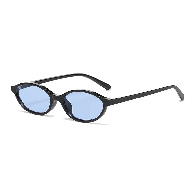 Small Cat Eye UV400 Sunglasses | Retro Women’s Fashion Shades – CINILY UK - Black