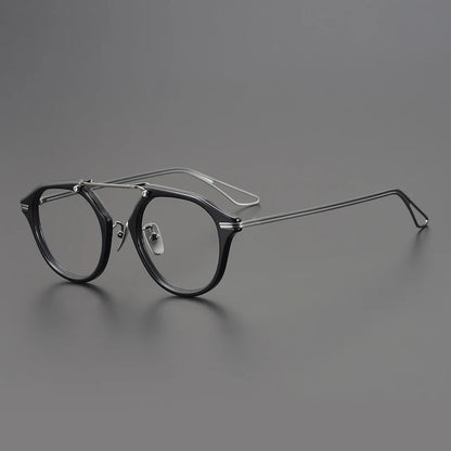Titanium Acetate Pilot Prescription Eyeglasses | Affordable Rx Glasses Online – CINILY UK