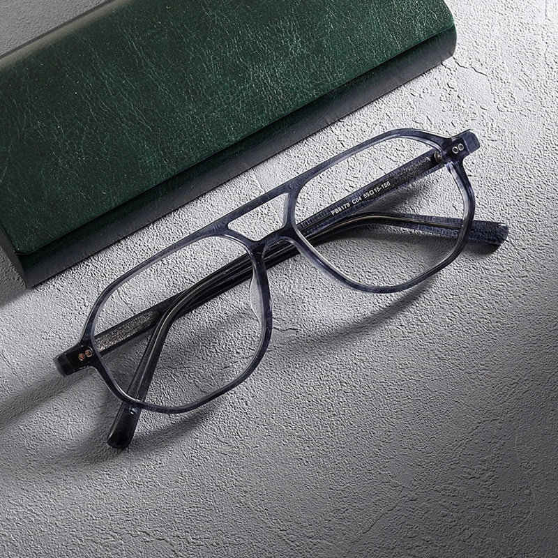 Acetate Tortoise Pilot Eyeglasses