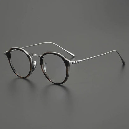 Titanium Windsor Panto Prescription Eyeglasses | Retro Optical Frame for Rx Lenses – CINILY UK