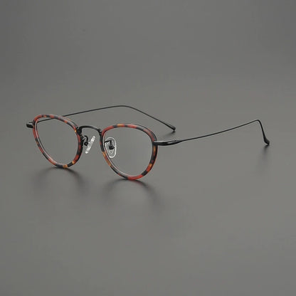 Titanium Cat Eye Prescription Eyeglasses | Stylish Lightweight Rx Glasses Online – CINILY UK side view