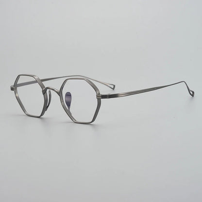 Ultra-Light Titanium Round Prescription Eyeglasses | Minimal Optical Frame for Rx Lenses – CINILY UK