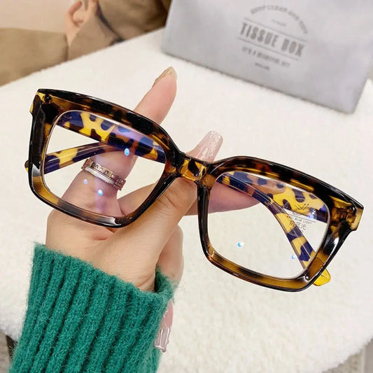 Oversized Square Blue Light Glasses | Bold Screen Glasses Online – CINILY UK
