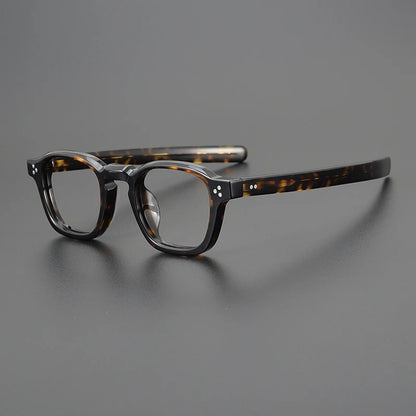 Vintage Small Round Acetate Glasses Frame | Prescription-Ready additional product view