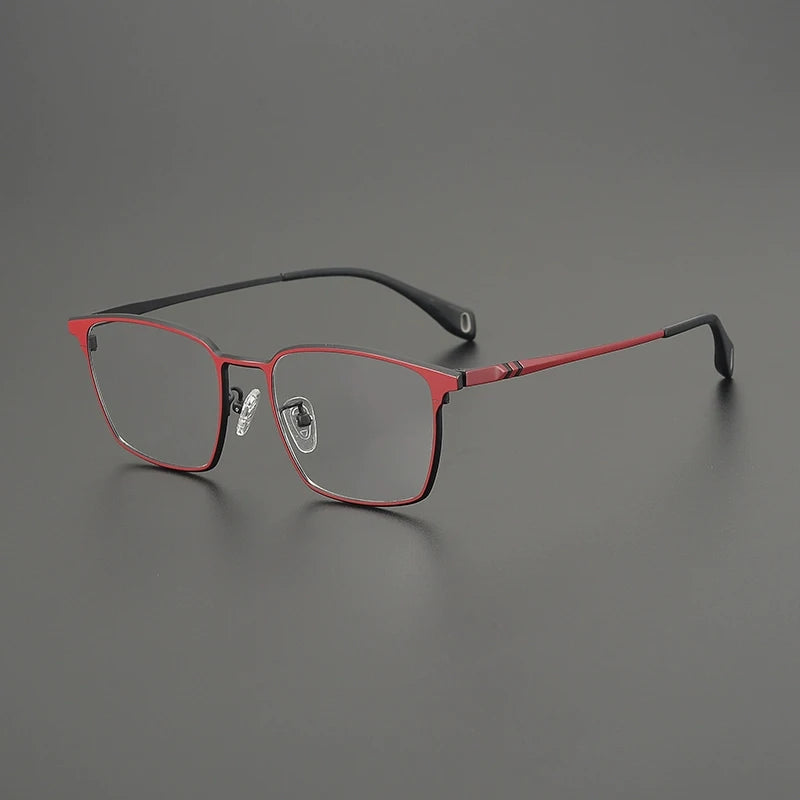 Titanium Neon Square Prescription Eyeglasses