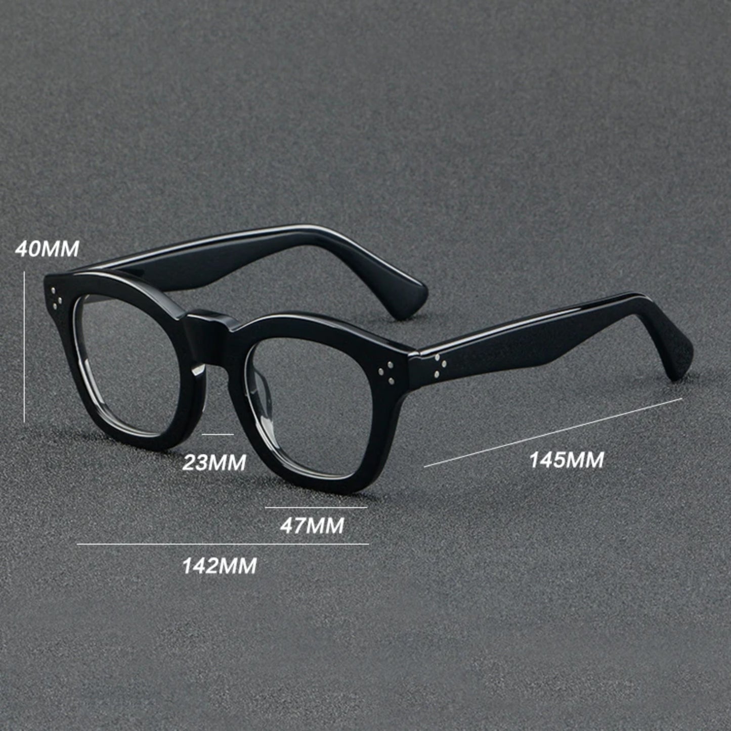 Acetate Small Two-Tone Eyeglasses
