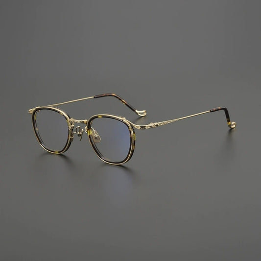 Titanium Round Prescription Eyeglasses | Affordable Rx Glasses Online – CINILY UK