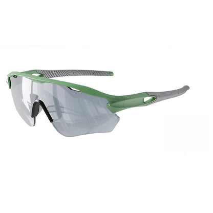 TR90 Half-Rim Cycling Sunglasses with UV Protection and Windproof Coverage additional product view