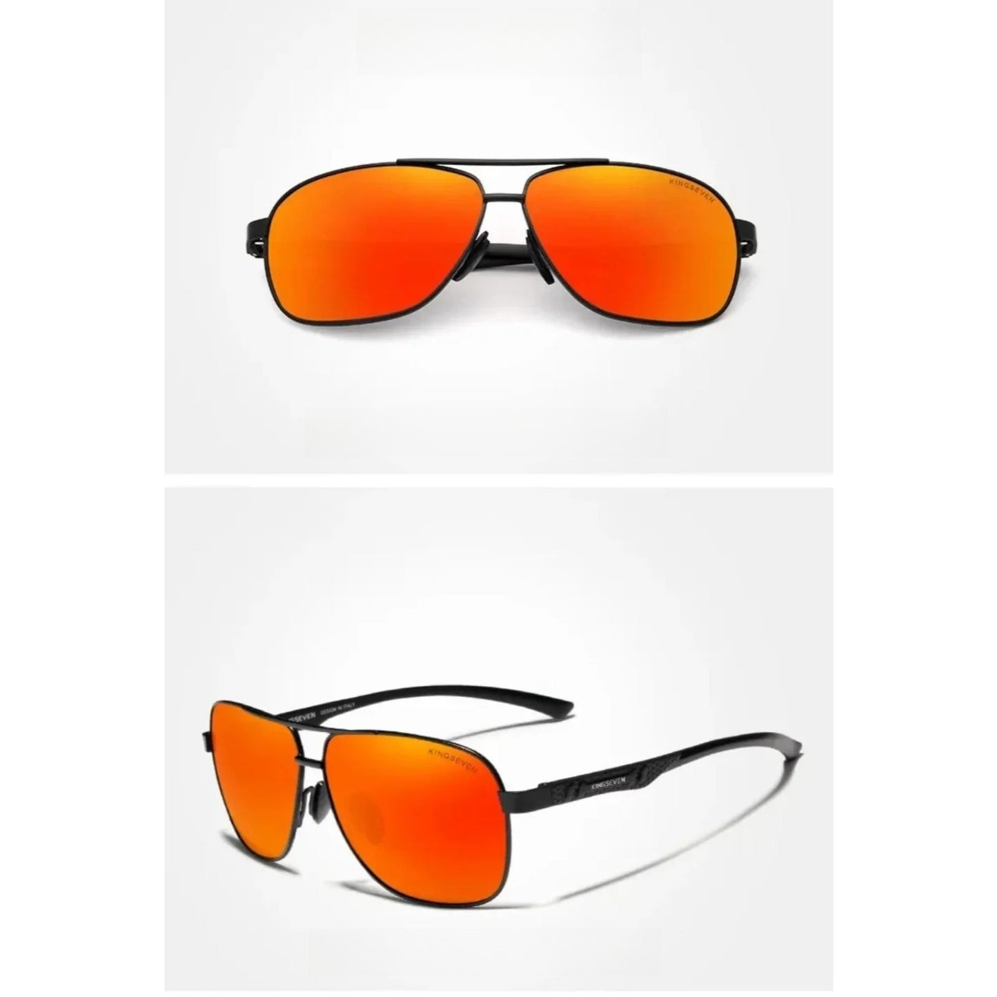 Aluminum Pilot Polarized UV400 Sunglasses