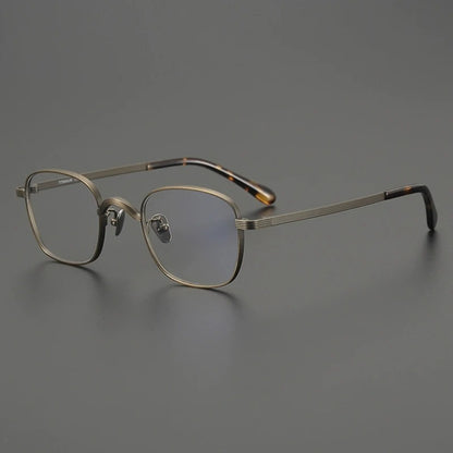 Titanium Square Prescription Eyeglasses | Affordable Rx Glasses Online – CINILY UK