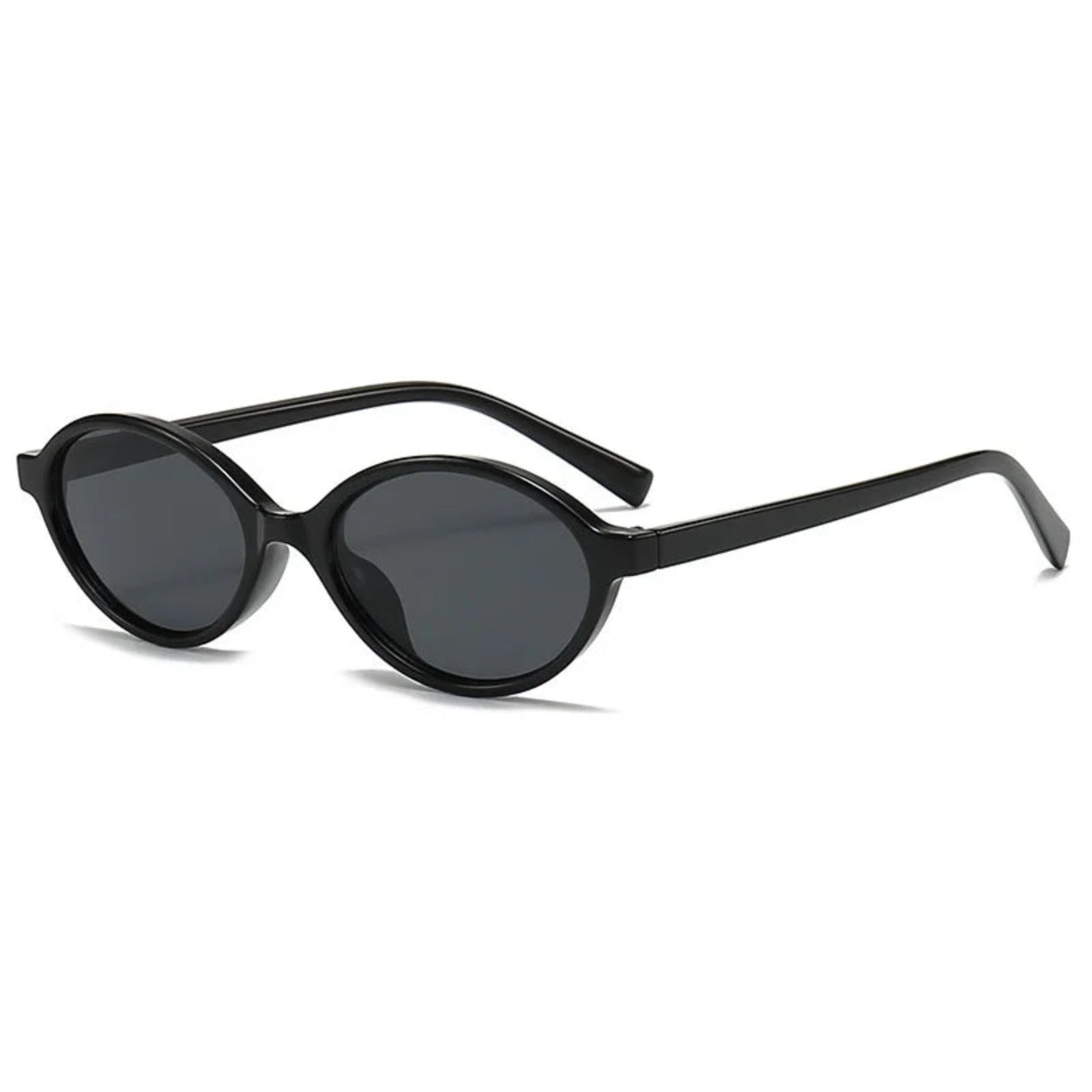 Small Oval UV400 Sunglasses | Vintage Unisex Fashion Shades – CINILY UK