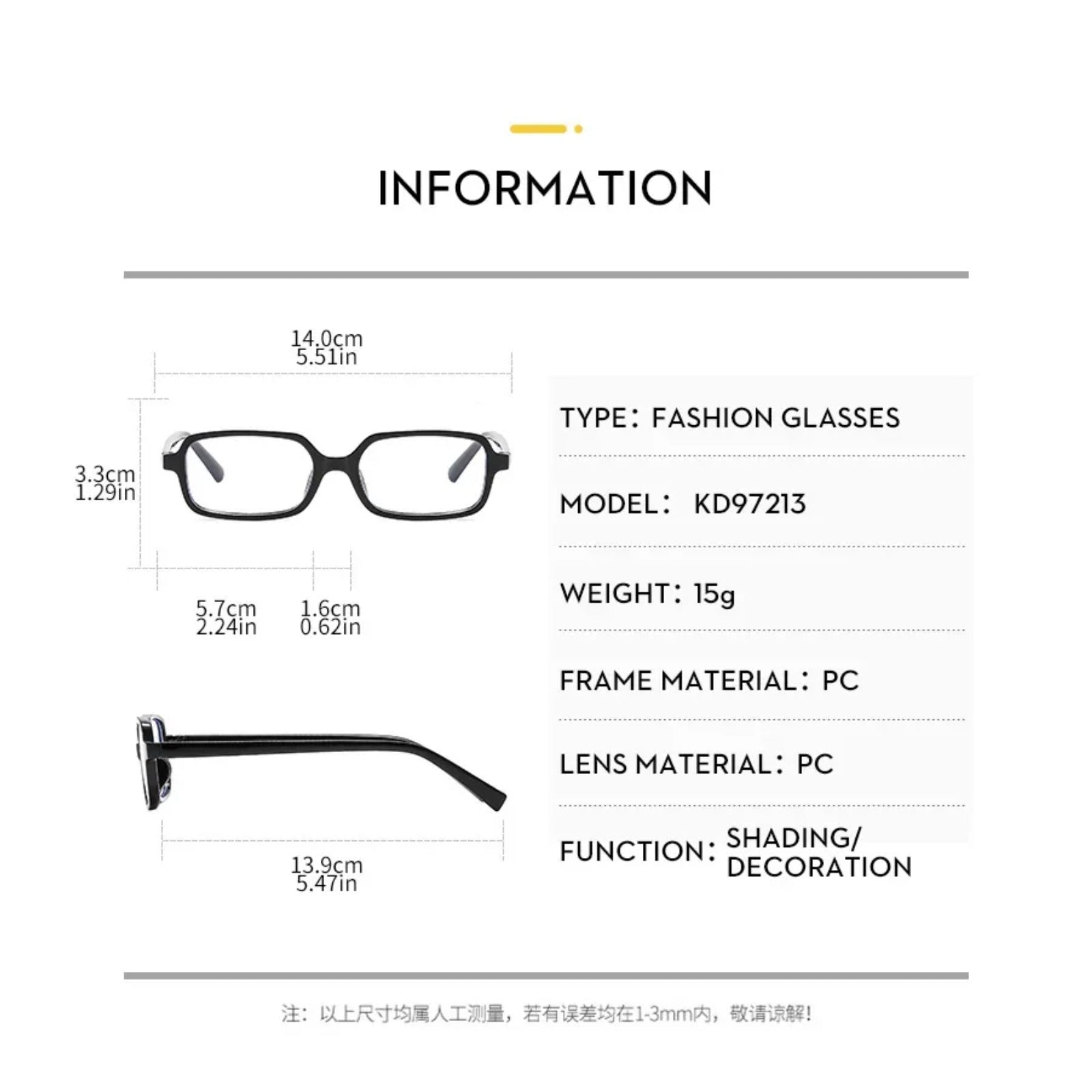Small Rectangle Blue Light Glasses | Retro Screen Glasses Online – CINILY UK lens detail