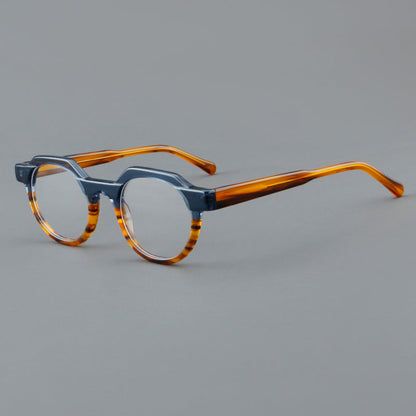 Vintage Acetate Glasses Frames front view