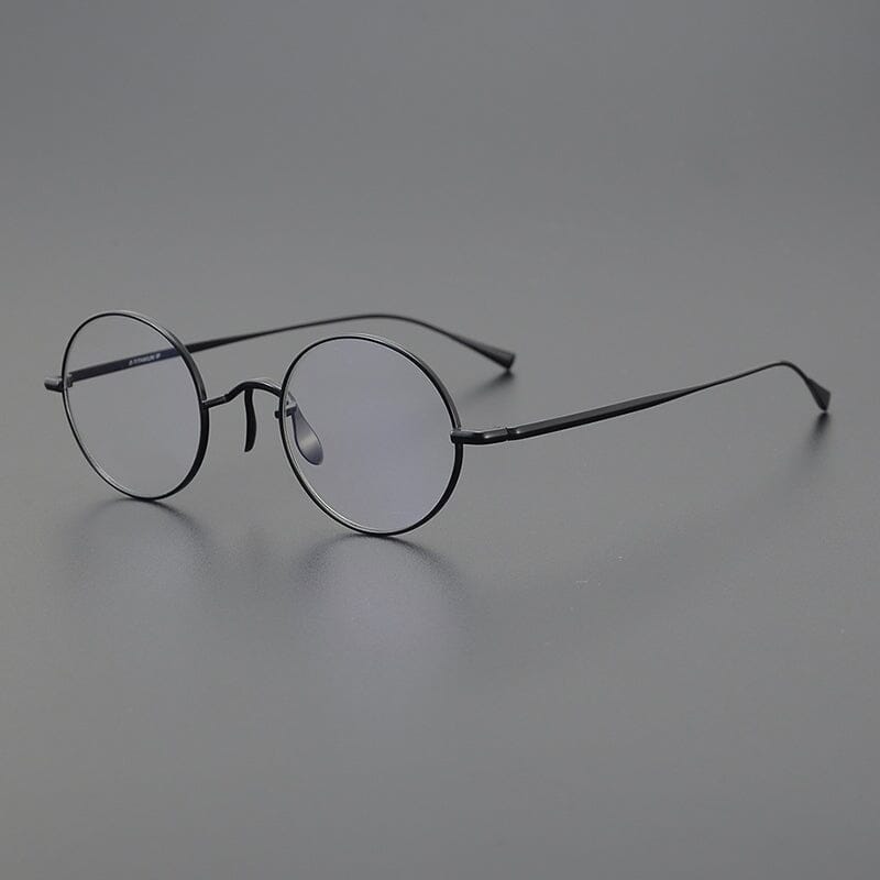 Vintage Round Titanium Glasses Frames