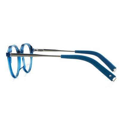 Retro Round Titanium Alloy Glasses Frames additional product view