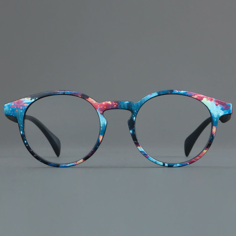 Painted Cat-Eye Glasses Frames