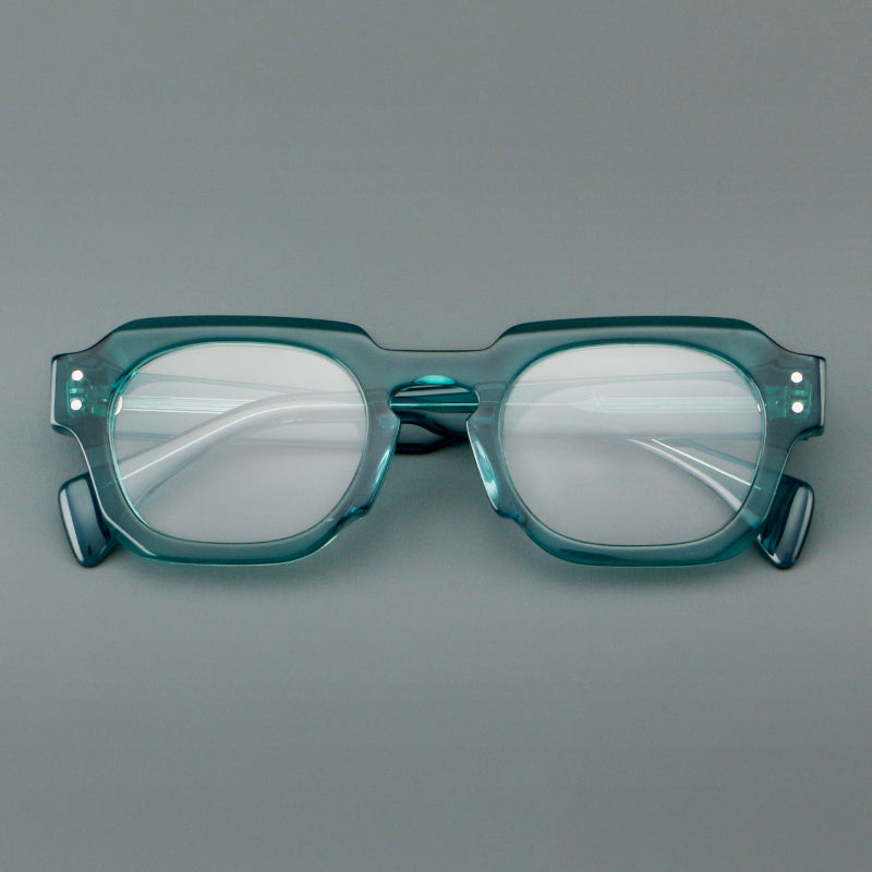 Retro Square Acetate Glasses Frames