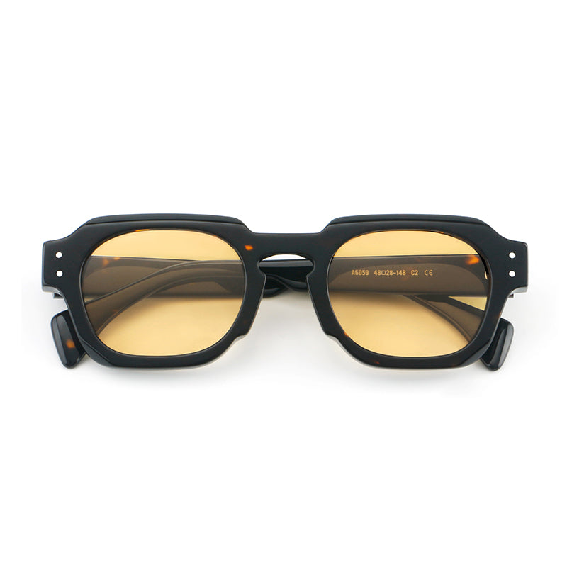 Vintage Square Acetate Glasses Frames
