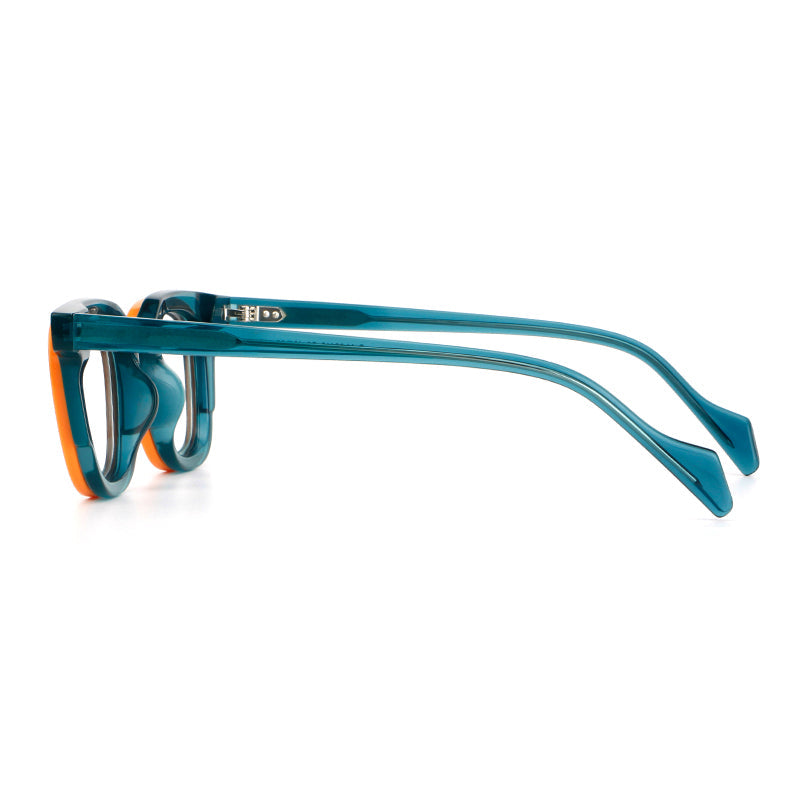 Retro Square Acetate Glasses Frames