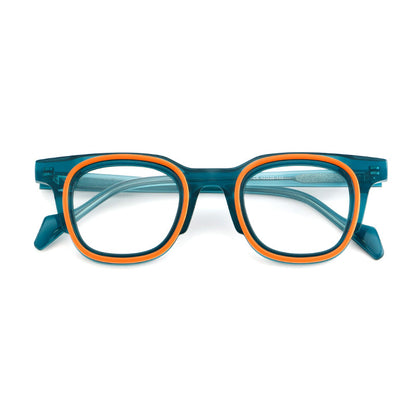 Retro Square Acetate Glasses Frames additional product view