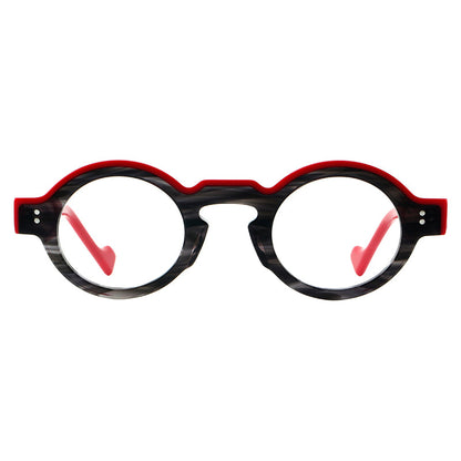 Retro Oval Acetate Glasses Frames additional product view