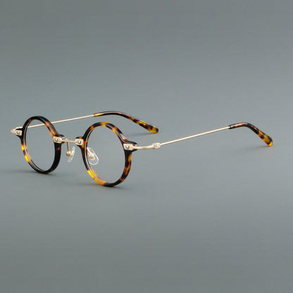 Small Round Acetate Glasses Frames side view