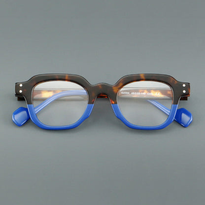Retro Square Acetate Glasses Frames additional product view