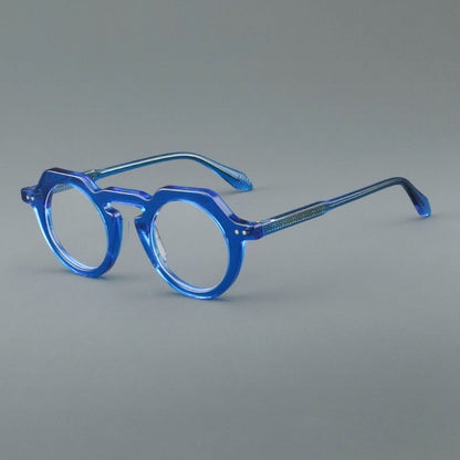 Vintage Acetate Glasses Frames temple detail