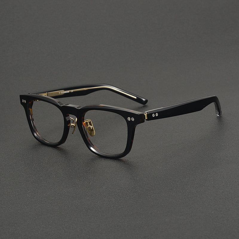 Classic Square Acetate Glasses Frames