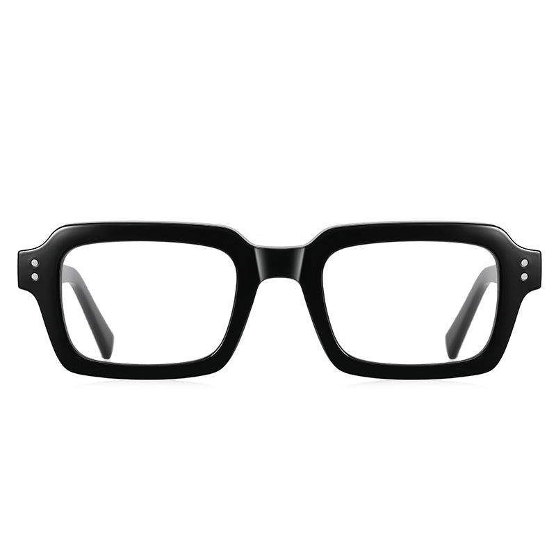 Vintage Black Square Glasses Frames