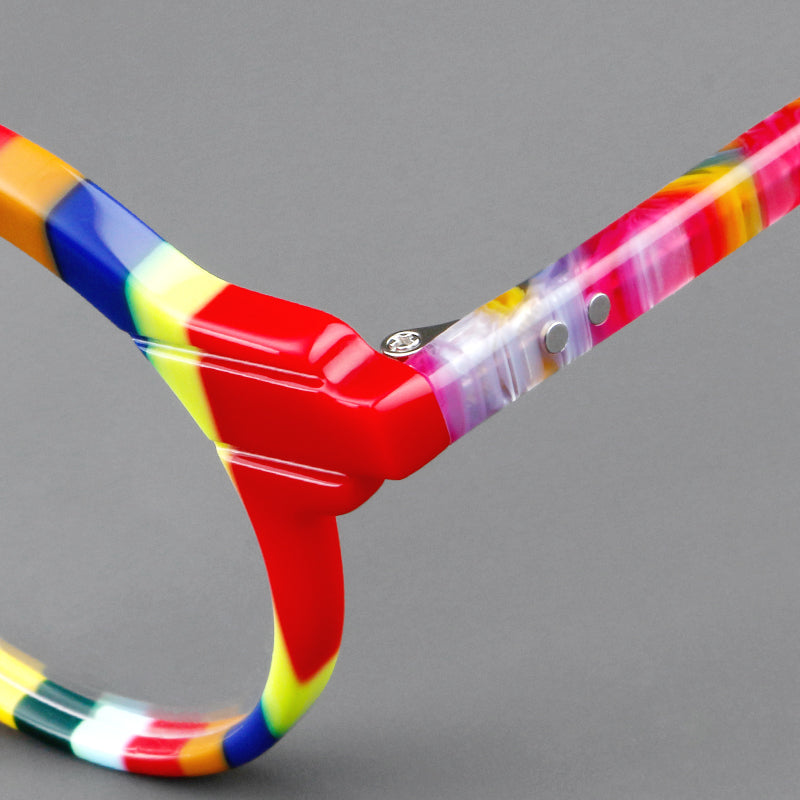 Vintage Round Acetate Glasses Frames