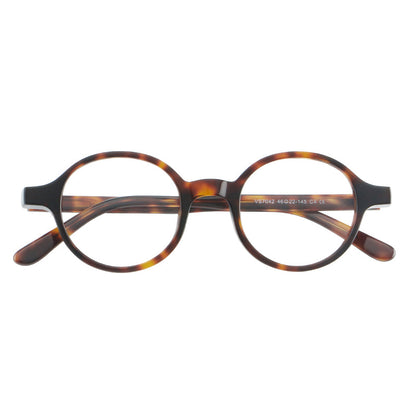 Vintage Acetate Glasses Frames lens detail