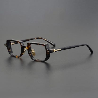 Retro Rectangular Glasses Frames frame detail