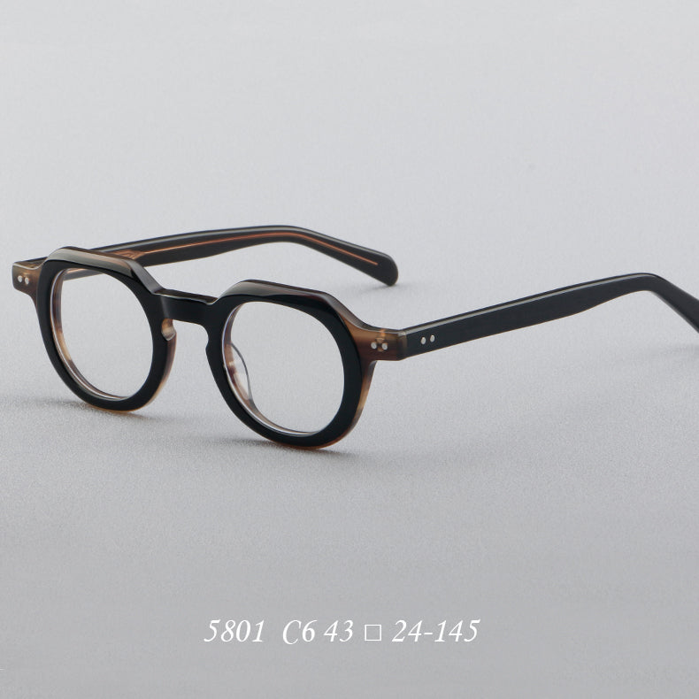 Vintage Round Acetate Glasses Frames