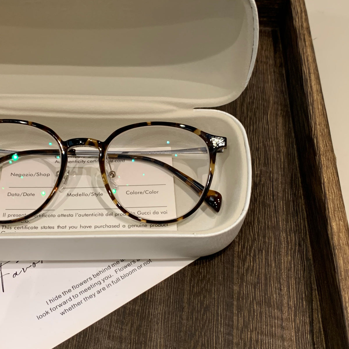 Round Eyeglass Frames with Slender Rims and Temples, Tortoiseshell, Bl front view