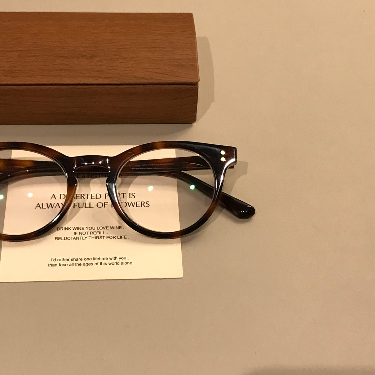 Compact Oval Eyeglass Frames with Thick Rims, Black or Tortoiseshell