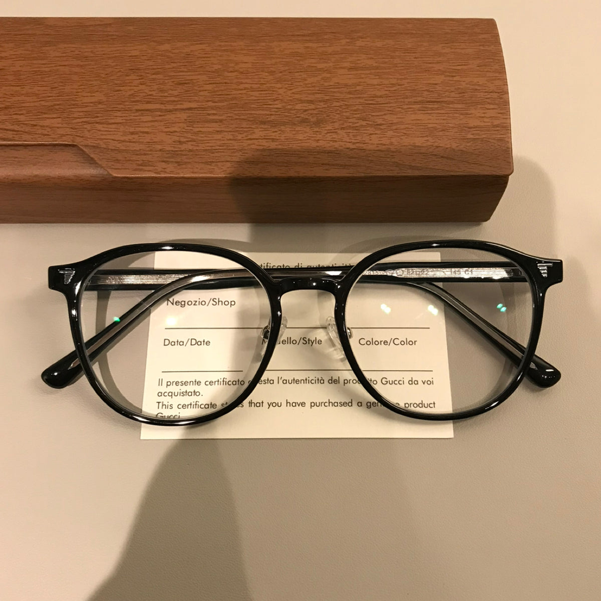 Rounded Square Eyeglass Frames with a Raised Brow, Amber Tortoiseshell or Black