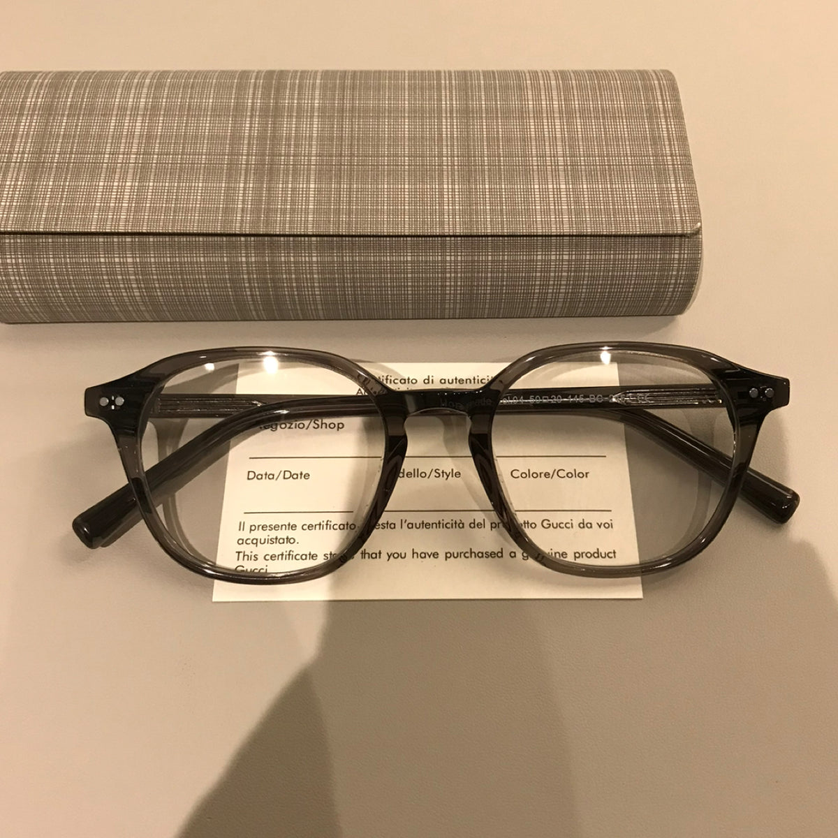 Retro Eyeglass Frames with a Rounded Front and Broad Temples, Four Colors