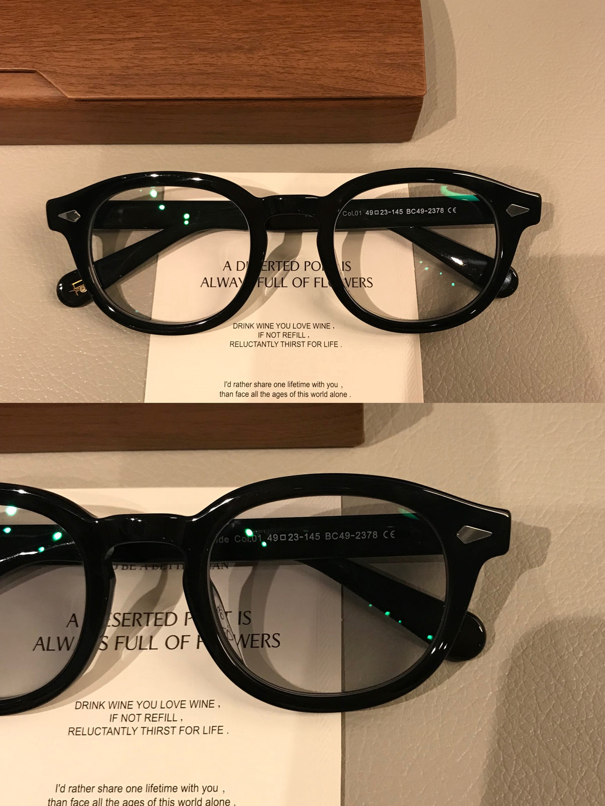 Men's Boston-Style Oval Eyeglass Frames with Thick Rims, Black or Tortoiseshell