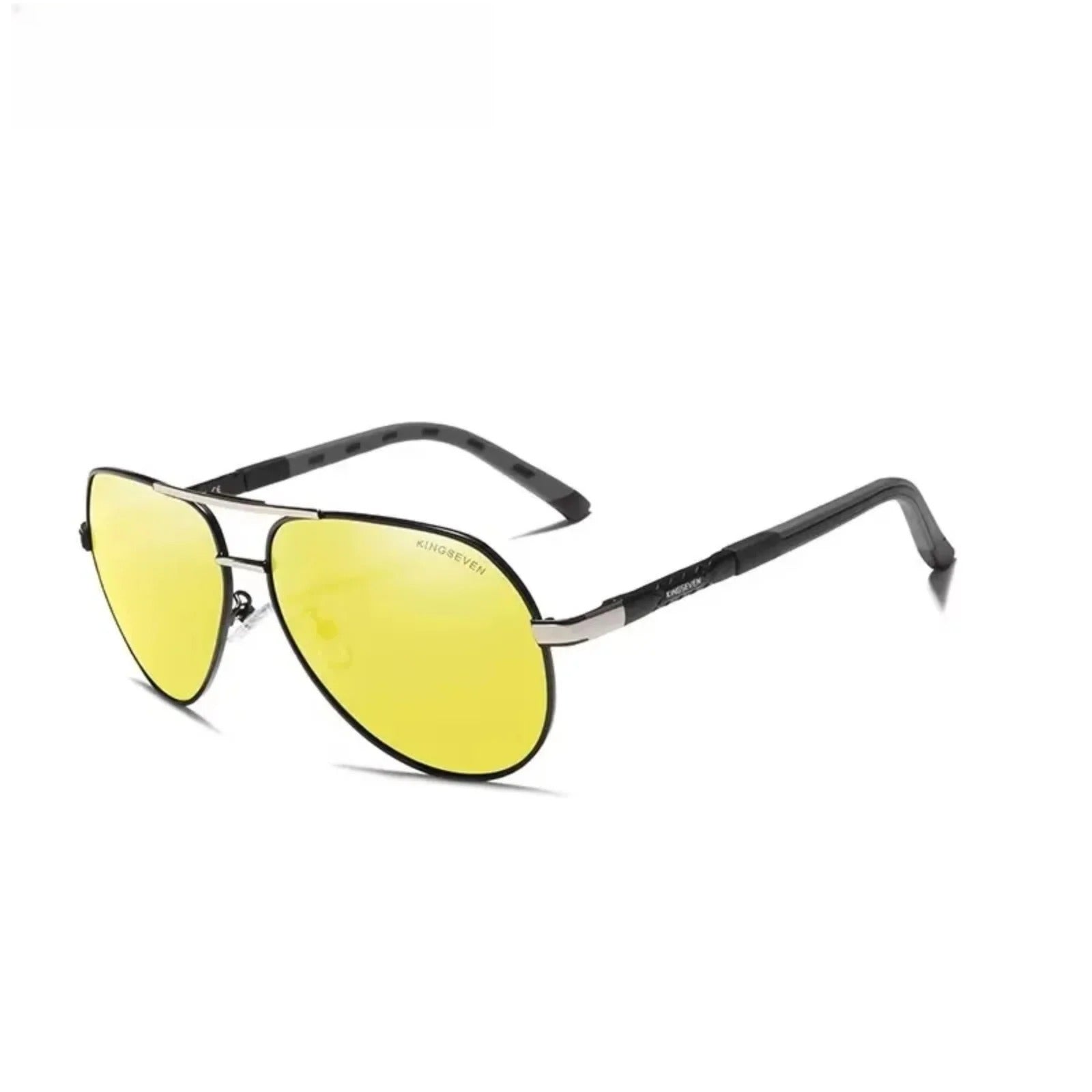 Pilot Polarized UV400 Sunglasses | Lightweight Driving Shades – CINILY UK - Yellow