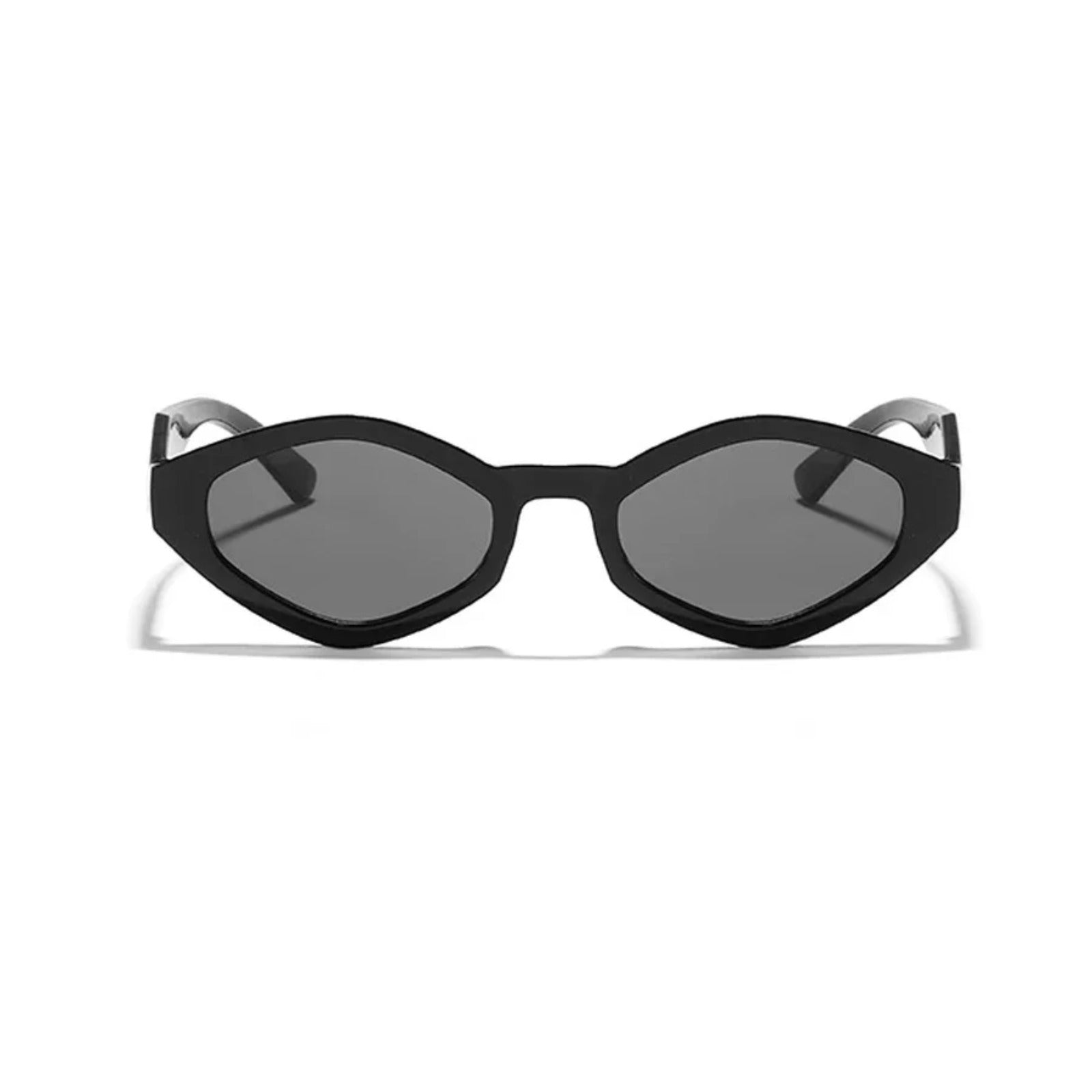 Irregular Cat Eye UV400 Sunglasses | Bold Women’s Fashion Shades – CINILY UK frame detail