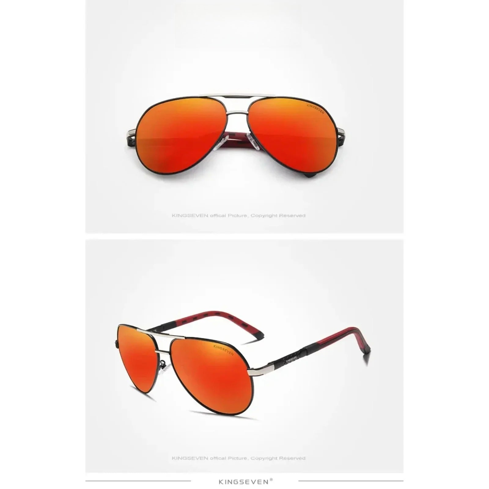 Pilot Polarized UV400 Sunglasses | Lightweight Driving Shades – CINILY UK additional product view